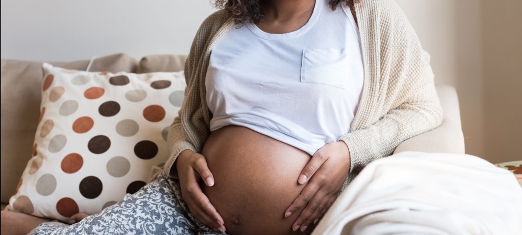 Pregnant African Woman